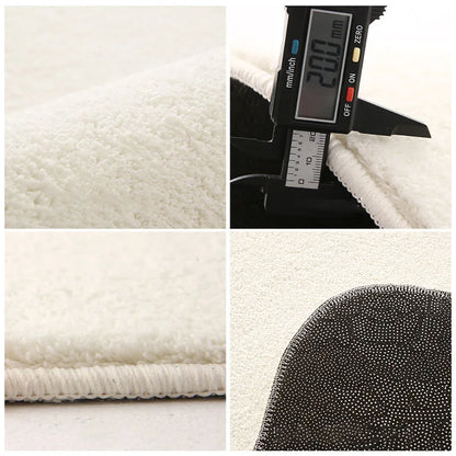 Tapis ronds animaux mignons