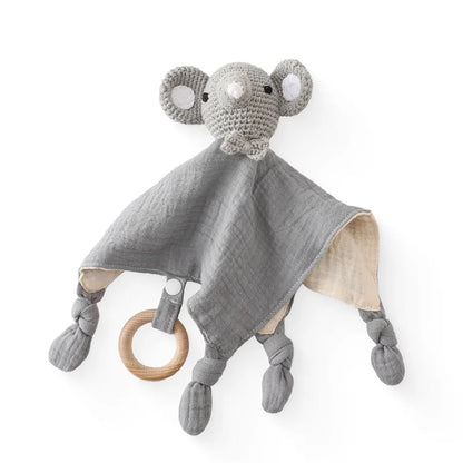 Mes anilaux déco - Doudou Animaux avec Anneau de Dentition